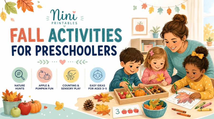 Fall activities for preschoolers